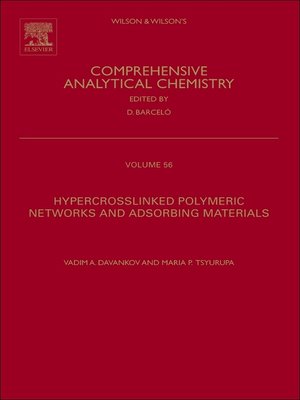 cover image of Hypercrosslinked Polymeric Networks and Adsorbing Materials